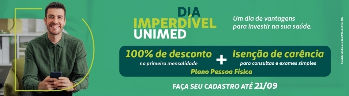 Dia imperdível Unimed
